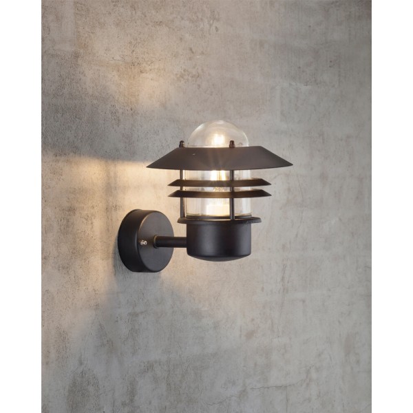 Вуличний світильник Nordlux 25011003 Blokhus E27 1x60W IP54 чорний - фото №1