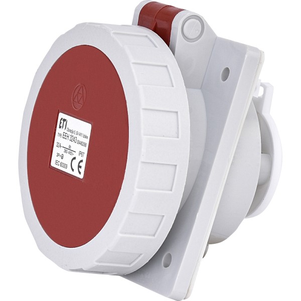 Встраиваемый силовой разъем ETI 004482086 EEH-3243 IP67 (32A 400V 3P+PE)