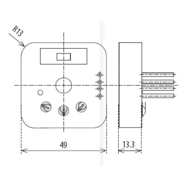 Багатофункціональне реле таблетка ETI 002470004 SMR-T (у монтажну коробку) - фото №3