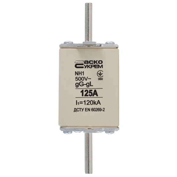 Запобіжник Аско-Укрем NH1 125A gG (A0050010029)