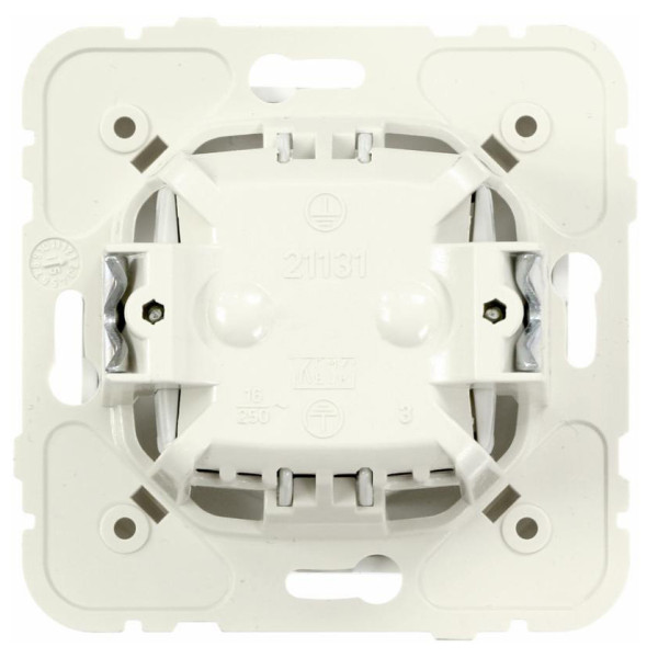 Одинарная розетка с крышкой Logus 20634 TGE 2P+Z Шуко 16А 250В (лед) - фото №1
