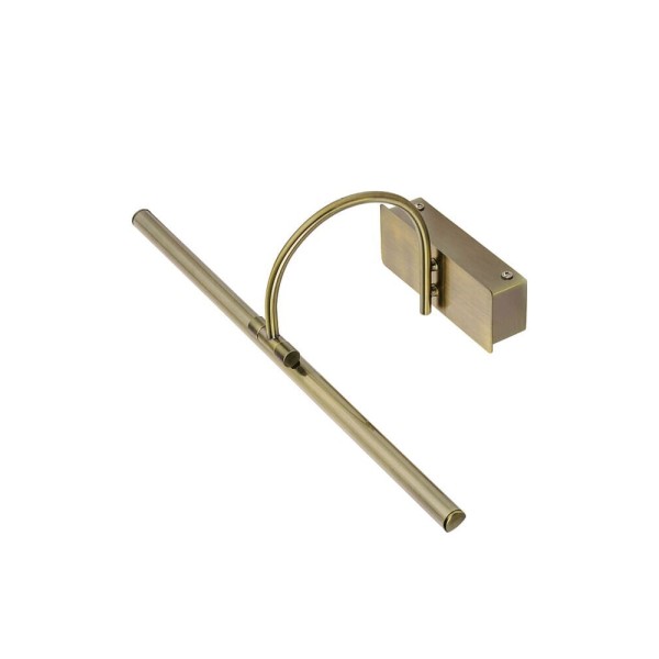 Подсветка для картин, бра, настенный светильник Nowodvorski 8168 Giotto LED 1x9W 3000K 600Lm IP20 латунная - фото №1