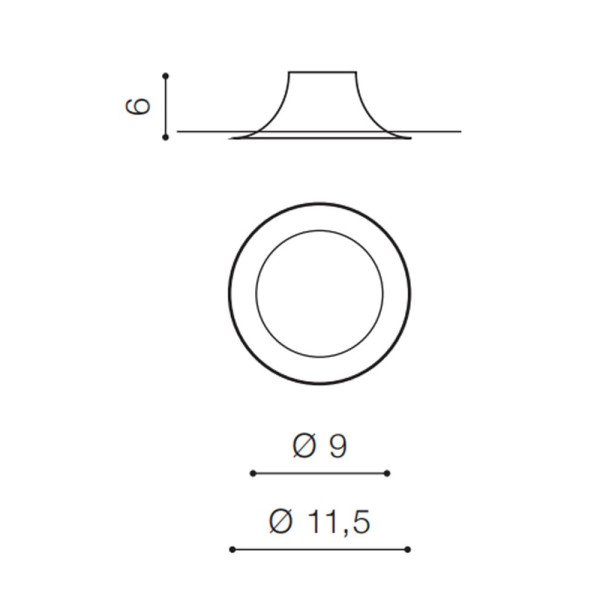 Точечный светильник Azzardo AZ1363 REMI(GM2116 WH) - фото №1