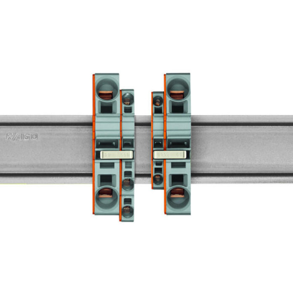 Изолированная Push-in-TYPE перемычка Wago 2002-408/000-005 Bars на 8 контактов (красная) - фото №7