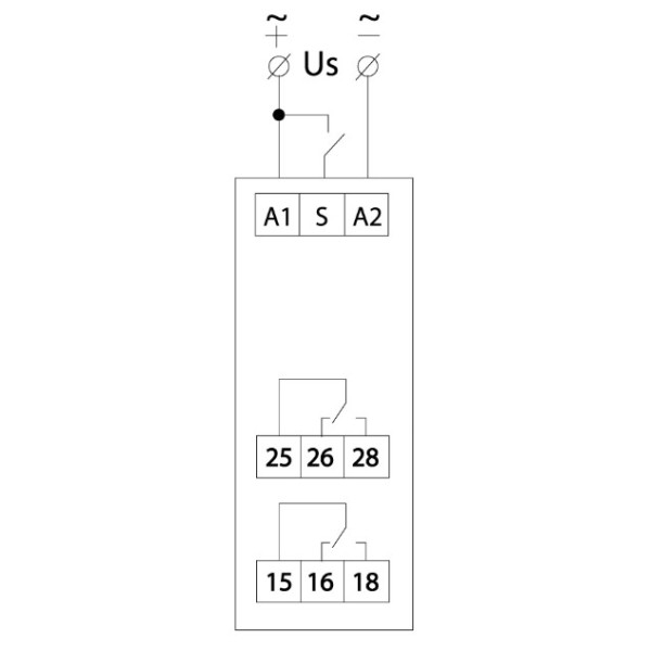 Реле часу асиметричного циклу Аско-Укрем NTE9-S2 2×SPDT (A0010240008) - фото №5