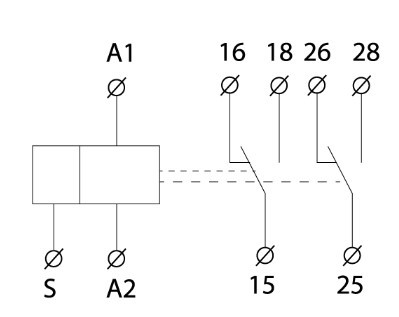 Реле часу асиметричного циклу Аско-Укрем NTE9-S2 2×SPDT (A0010240008) - фото №6