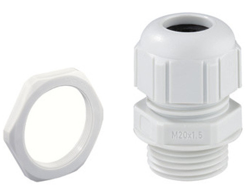 PA-Сальник M40х1,5 (уплотнение: 16-28мм), с гайкой, полиамид, IP 68