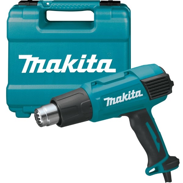 Технический фен Makita HG5030K 1600Вт 350/500° C 0.6кг - фото №1