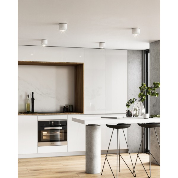 Точковий світильник TK Lighting 10595 Vivo GX53 1x11W IP44 білий - фото №2