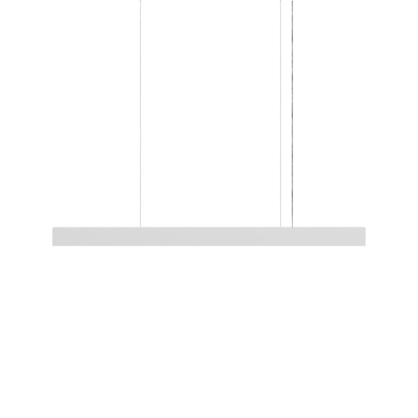 Підвісний світильник, люстра Kloodi KD-KORDA4070 1200 40W CCT WH LED 3000K/4000K/6000K 3200Lm IP20 білий - фото №2