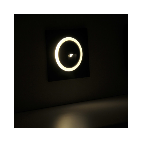 Светильник для подсветки лестницы/коридора Goldlux 313683 Q2 Led 1x3W 4000K 20Lm IP44 GR - фото №4