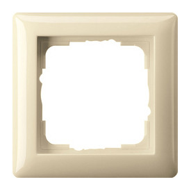Рамка одноместная Gira Standard 55 кремовая (021101)