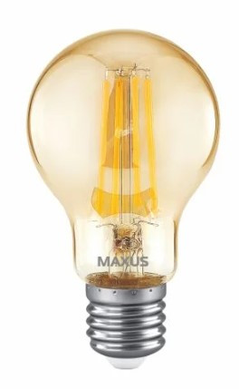 Світлодіодна лампа Maxus A60 FM 220Вт E27 Golden (1-MFM-761)