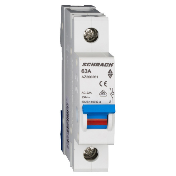 Вимикач навантаження Schrack AZ200261 63А 1P