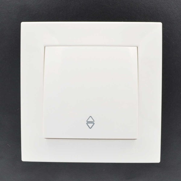 Вимикач ELBI ZENA білий 1кл прохідний без рамки ( 609-010200-209 ) - фото №8