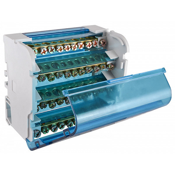 Нульова шина Аско-Укрем VC-411 в корпусі 4x11 отворів (A0150120021) - фото №2