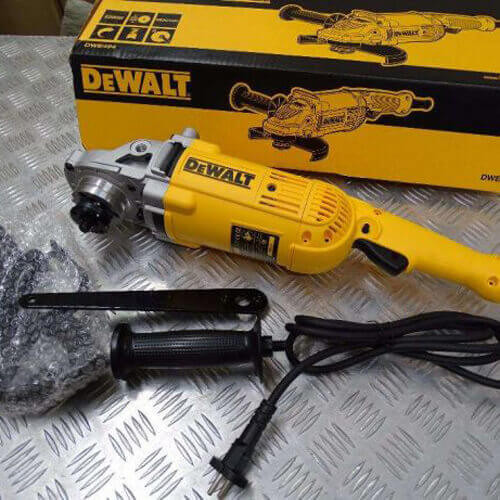 Угловая сетевая шлифмашина DeWALT DWE494 2200Вт Ø230мм 6600об/мин - фото №4