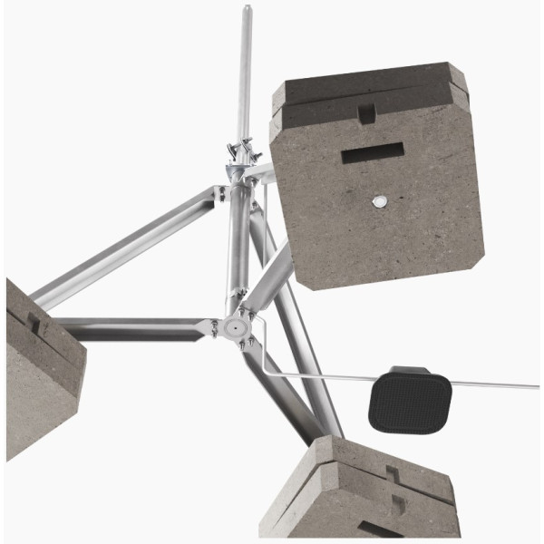 Блискавкоприймач з триногою Leo Lightman 5м Al/Ni (408506) - фото №1