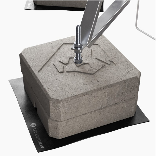 Блискавкоприймач з триногою Leo Lightman 5м Al/Ni (408506) - фото №2