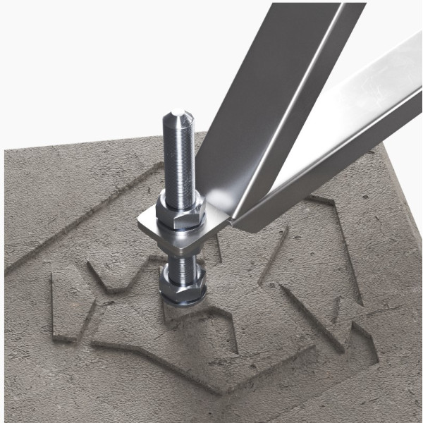 Блискавкоприймач з триногою Leo Lightman 5м Al/Ni (408506) - фото №3