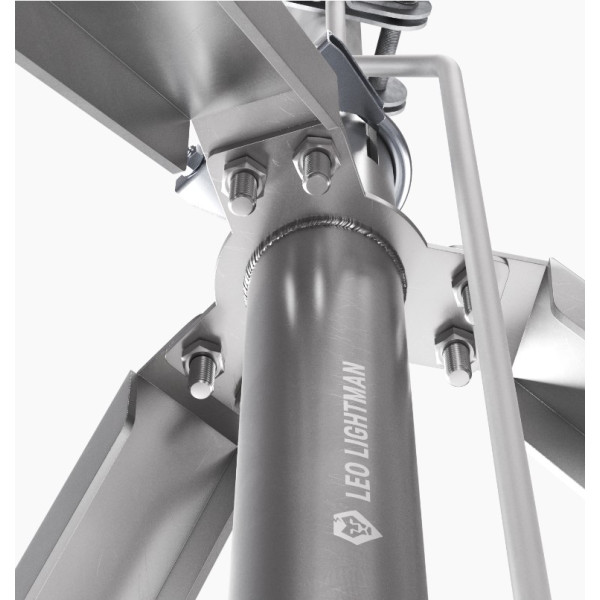 Блискавкоприймач з триногою Leo Lightman 5м Al/Ni (408506) - фото №7