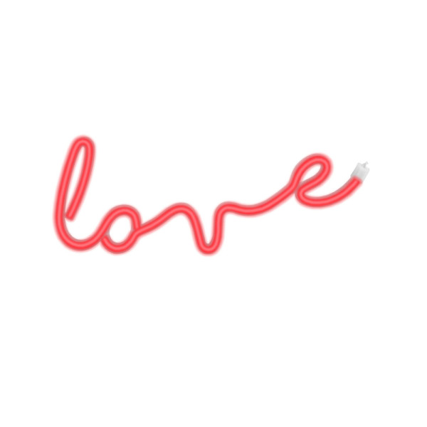 Бра, настінний світильник Goldlux 327116 Neon Love LED 1x3W IP20 білий