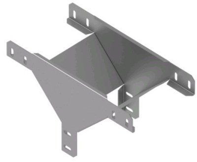 Т-подібний вертикальний відгалуджувач METAKSAN KADT 550 12 PG 500х50мм 1,2мм з переходом