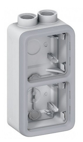 Блок подрозетников ІР55 Legrand (2 ввода PG16 7-14мм)