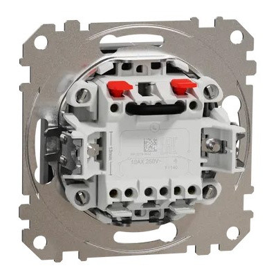 Выключатель для жалюзи Schneider Electric Sedna Design & Elements алюминий SDD113104 - фото №3