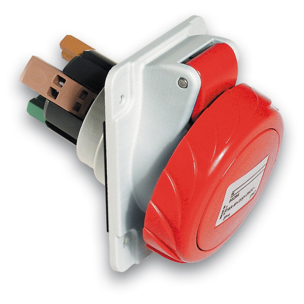 Силовой разъем скрытого монтажа Schneider Electric PKY32F734 32А 3P+E IP67 380В