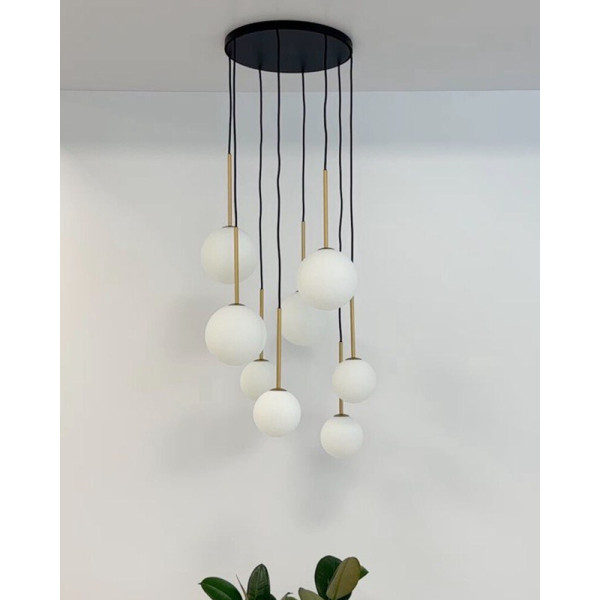 Люстра Nowodvorski 10934 Karo G9 8x12W IP20 черная - фото №2