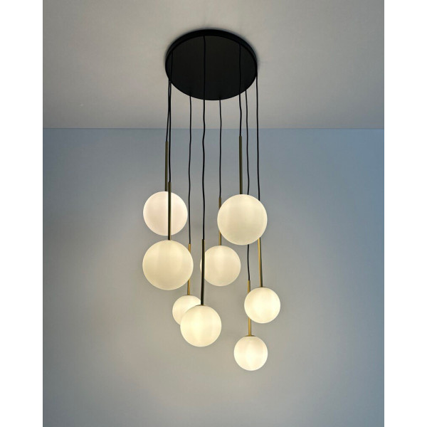 Люстра Nowodvorski 10934 Karo G9 8x12W IP20 черная - фото №3