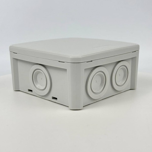 Коробка розподільча СКІМ K115-1 114х114х54+лапки сіра IP65 ( B1102009 ) - фото №2