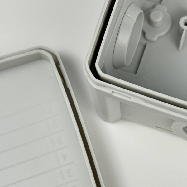 Коробка розподільча СКІМ K115-1 114х114х54+лапки сіра IP65 ( B1102009 ) - фото №9