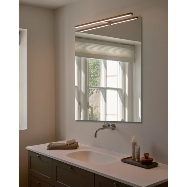 Світильник підсвітка для дзеркала Nordlux 2510351003 Marlee LED 1x11.5W 3000K 1000Lm IP44 чорний - фото №1