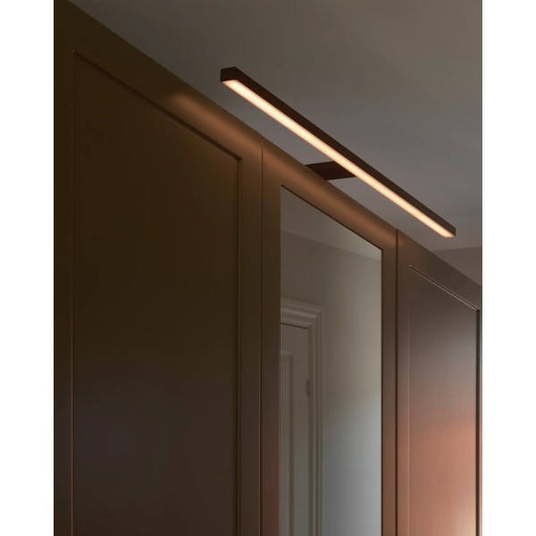 Світильник підсвітка для дзеркала Nordlux 2510351003 Marlee LED 1x11.5W 3000K 1000Lm IP44 чорний - фото №2