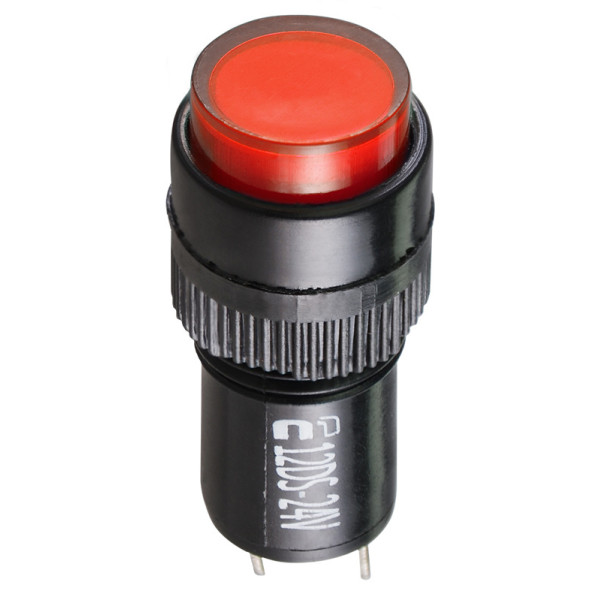 Сигнальна арматура Аско-Укрем AD22E-12DS 24В AC/DC червона (A0140030187) - фото №1