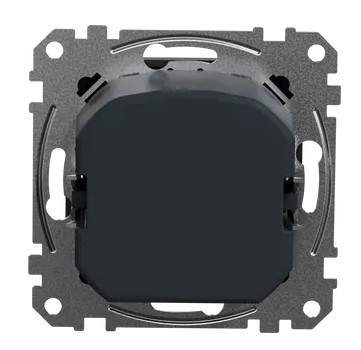 Поворотний світлорегулятор Schneider Electric Sedna Design & Elements RC 3-370 Вт чорний SDD114501 - фото №3