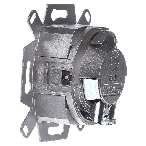 Розетка UAE 8/8-полюсная, экранированная, кат.6 класс E (механизм) Berker - фото №3