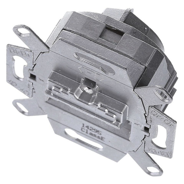 Розетка UAE 8/8-полюсная, экранированная, кат.6 класс E (механизм) Berker - фото №5