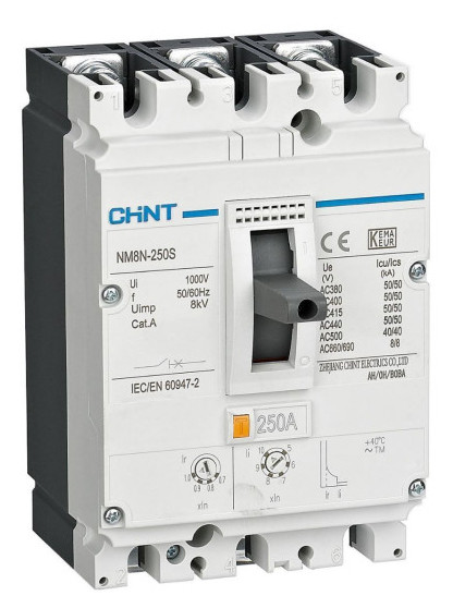Корпусный автоматический выключатель Chint NM8N-250S TM 225 3P
