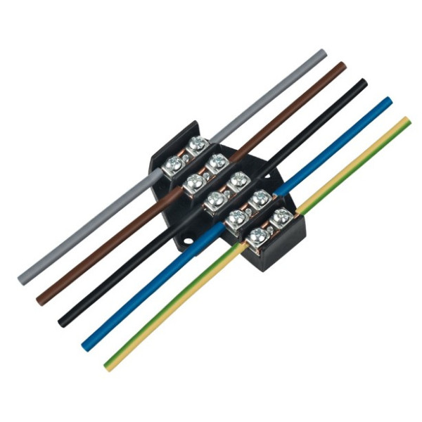 Клемна колодка у корпусі Elektro-Plast 5х4 мм.кв. 380В - фото №1