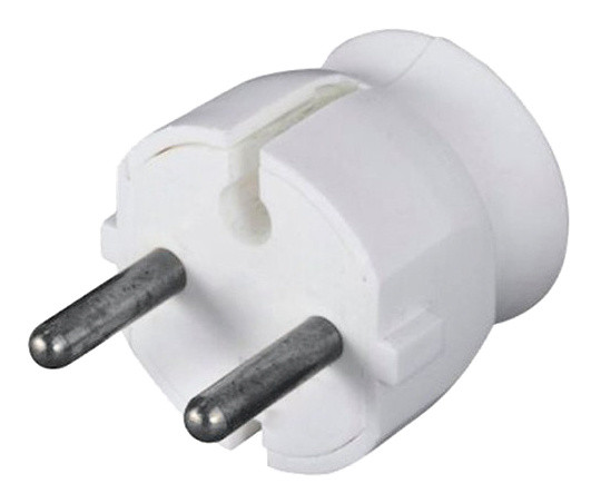 Угловая вилка Neomax белая (NX1003)