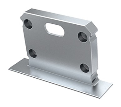 Заглушка Lumines для типа inTALIA с отверстием серебро