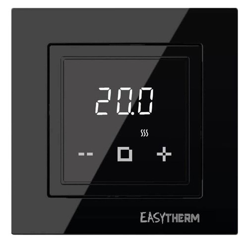 Електромеханічний цифровий терморегулятор Easytherm ET35 16А 3200Вт (чорний)
