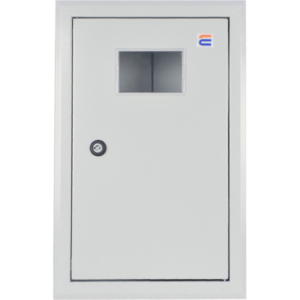 Корпус учета металлический Аско-Укрем UBox 1-фазный 12 модулей - фото №1