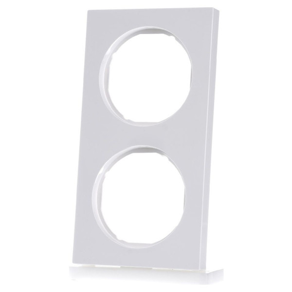 Рамка 2-местная, полярная белизна Berker R.3 - фото №1