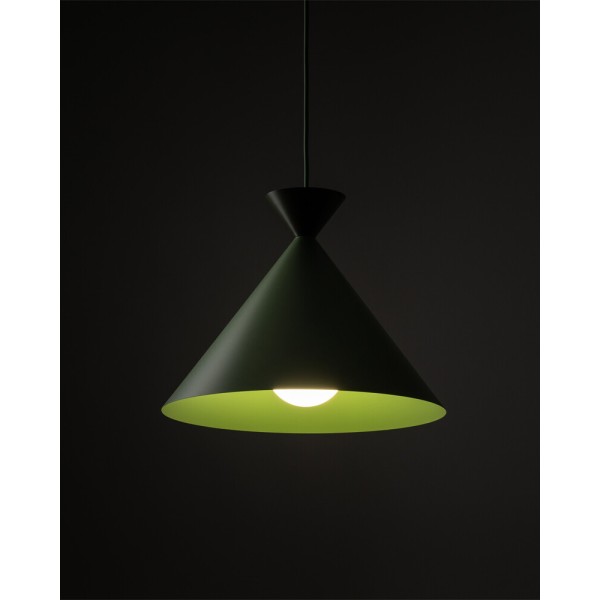 Подвесной светильник, люстра TK Lighting 11004 Matteo L E27 1x15W IP20 зеленый - фото №1