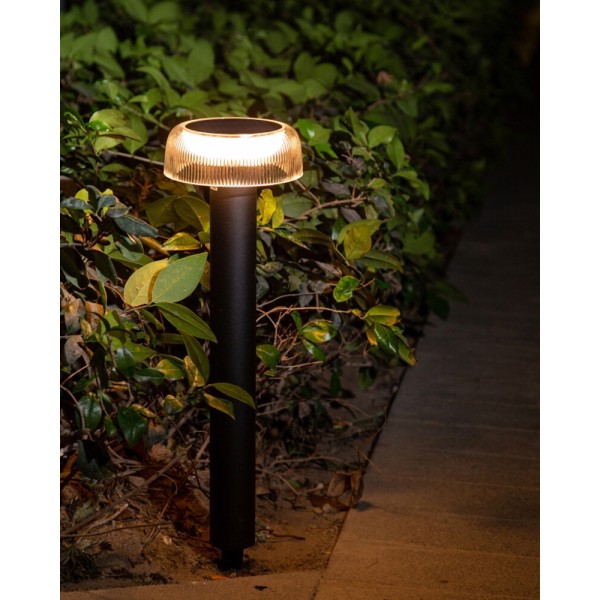 Уличный светильник на солнечной батарее Zuma Line 5905316666382 Bluet LED 1x2.5W 3000K 200Lm IP44 черный - фото №1