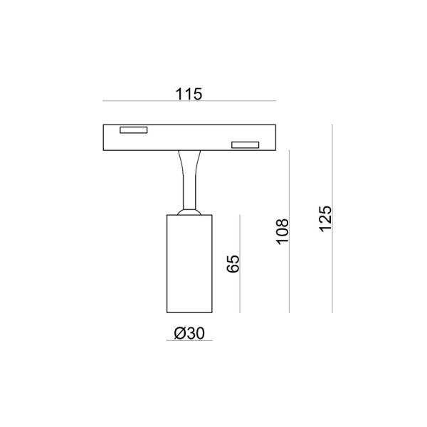 Магнитный светильник Alumled ALMG-M03-1 3W 40° 4000К OSRAM 240LM BK - фото №3